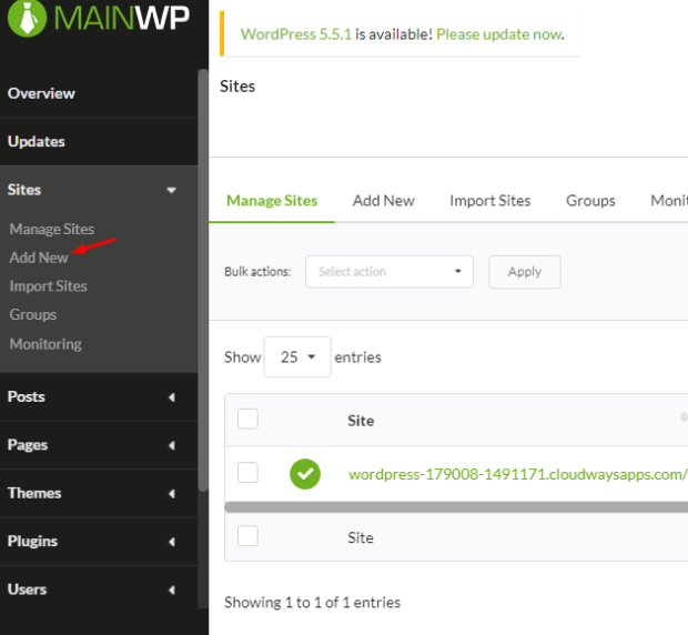 MainWP مدیریت همزمان چند سایت در یک پیشخوان وردپرس