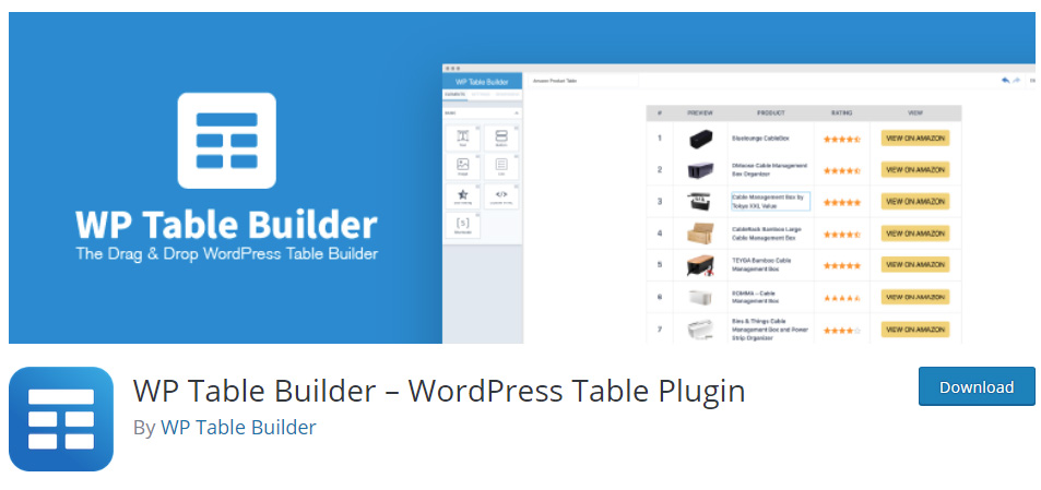 بهترین افزونه ساخت جدول حرفه ای وردپرس